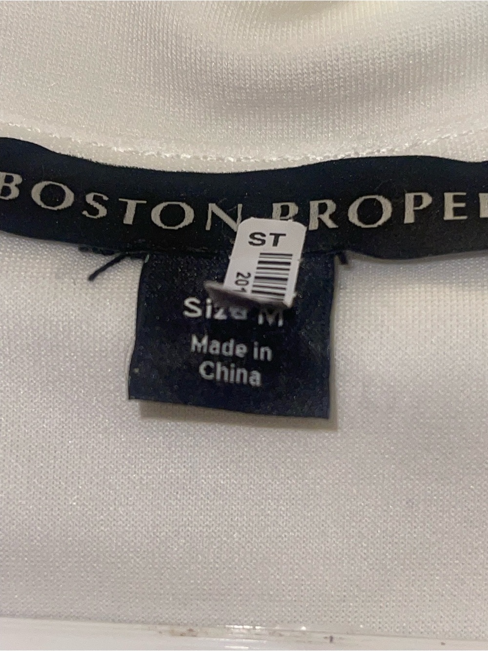 Boston Proper Luxe Lounge zip cinched waist dress. Size medium GUC - Picture 9 of 12